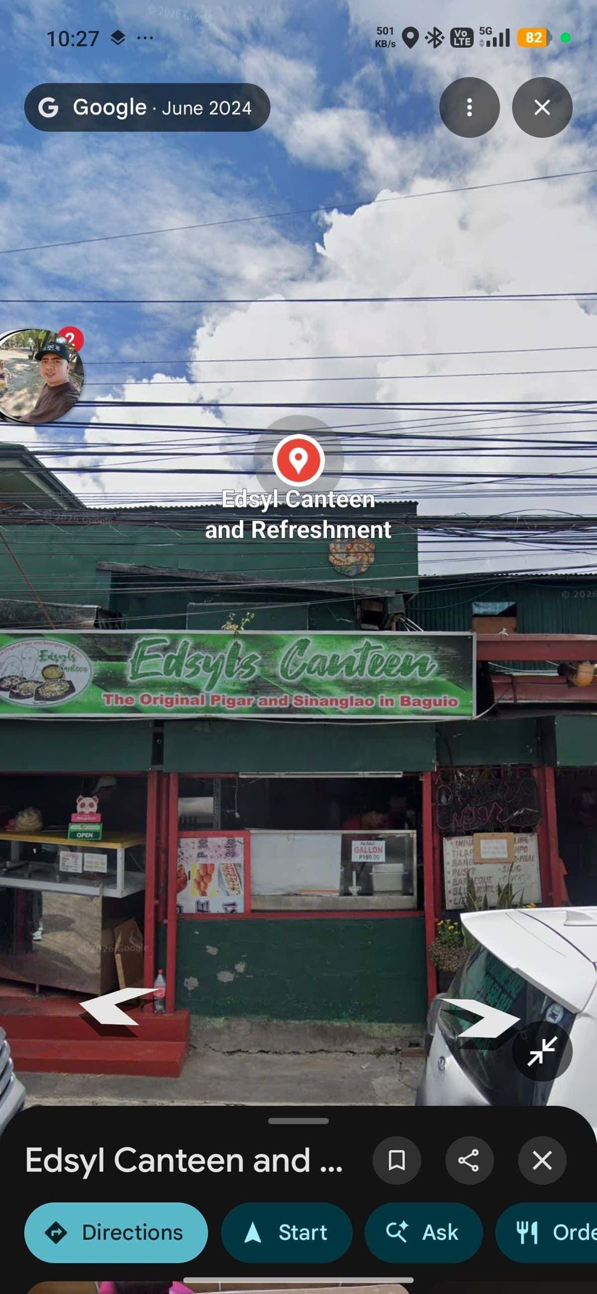 CH6R V2P Edsyl Canteen and Refreshment, Queen of Peace Rd, Baguio, Benguet